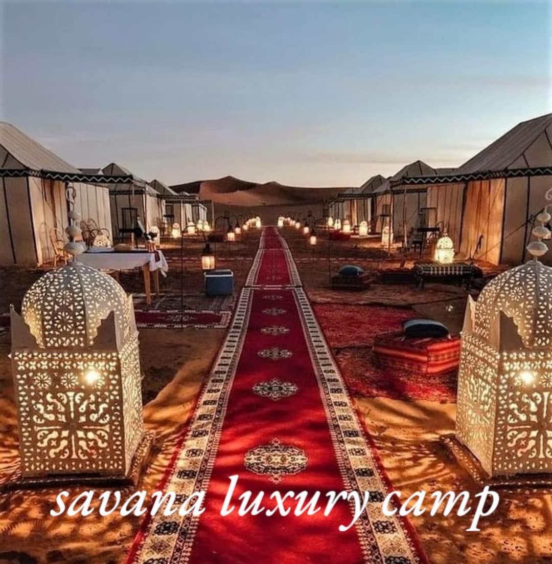 Savanna Dunes Luxury Camp Merzouga Eksteriør bilde